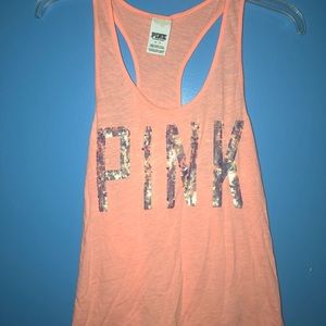 Peach pink tank